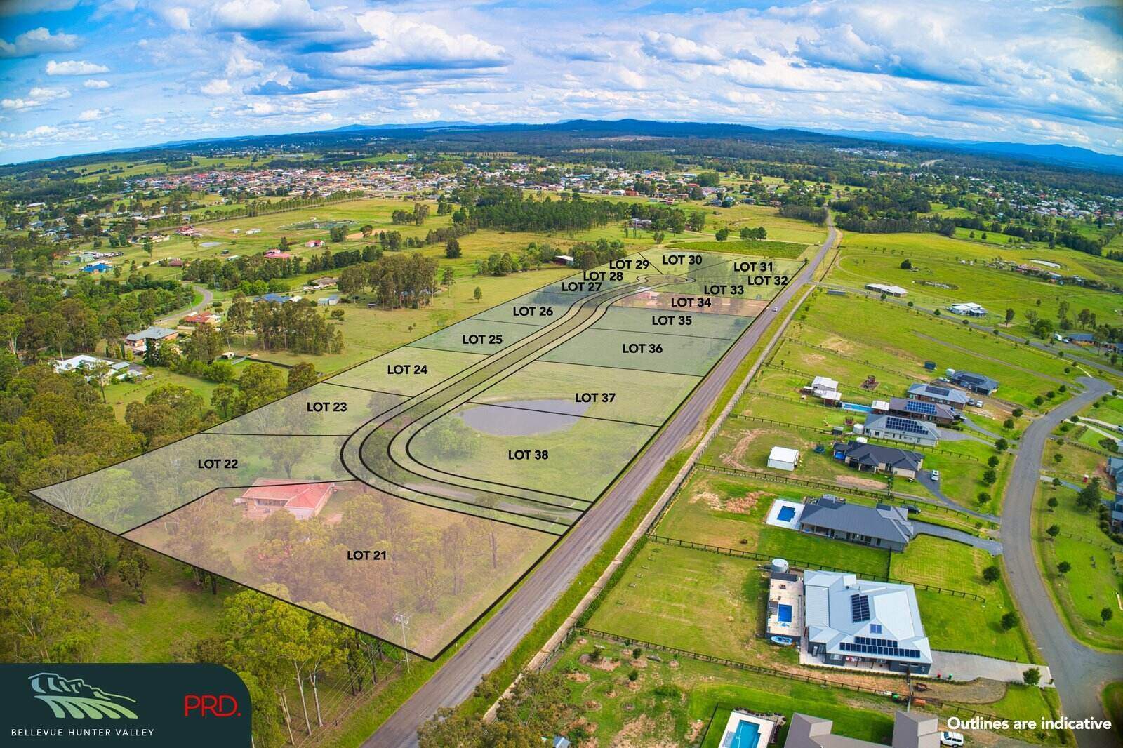 [Land for Sale] Bellevue Hunter Valley Estate, Branxton OpenLot